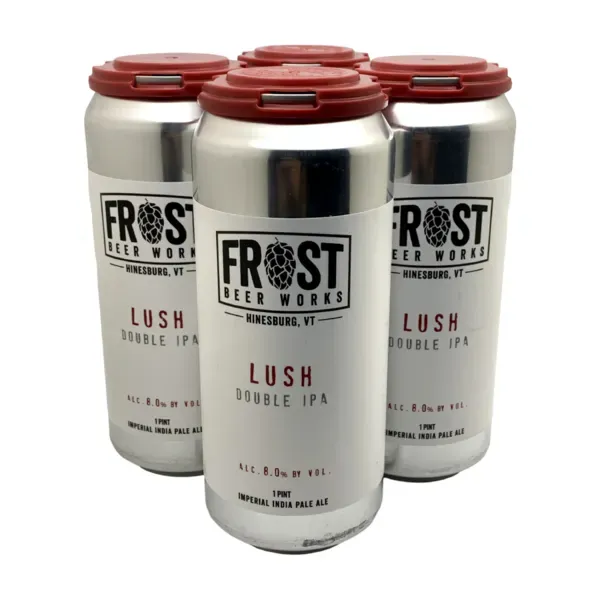 Frost Beer Works  - Lush - Double IPA - 4 pack 16oz can