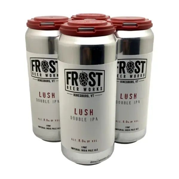 Frost Beer Works  - Lush - Double IPA - 4 pack 16oz can