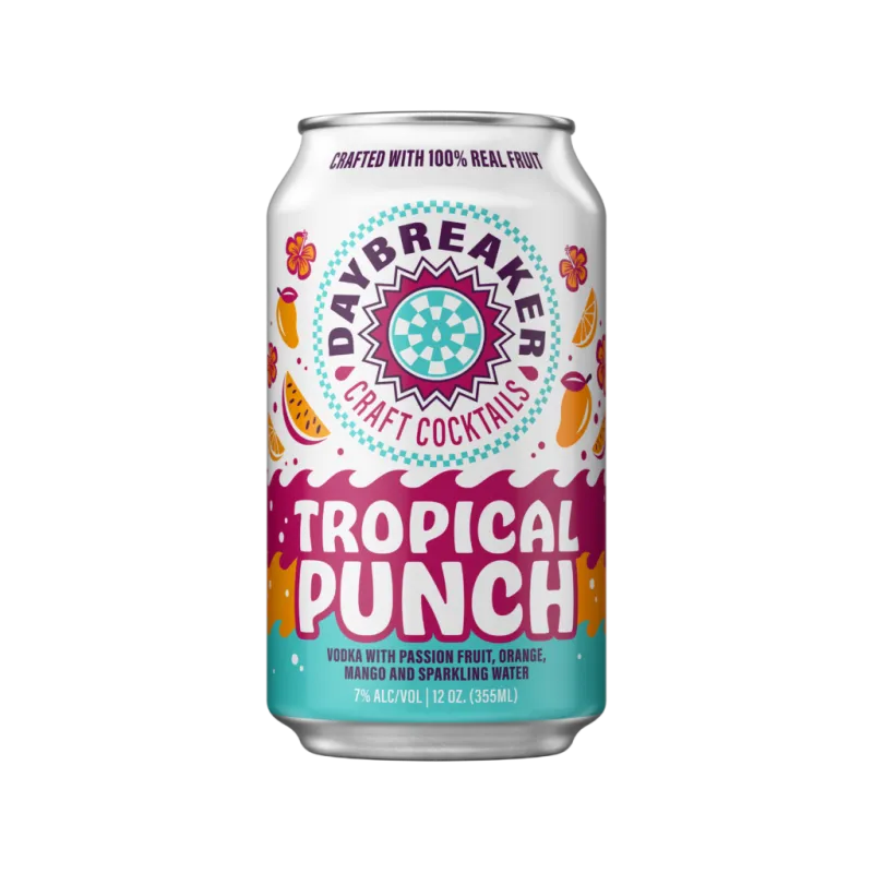 Two Roads - Daybreaker - Tropical Punch - 6 pack 12oz cans