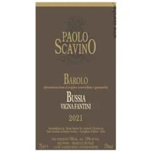 Paolo Scavino Bussia Vigna Fantini Barolo 2022 (750 ml)