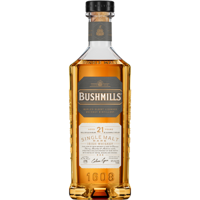 Bushmills 21 Year Old Single Malt Irish Whiskey 750 ml