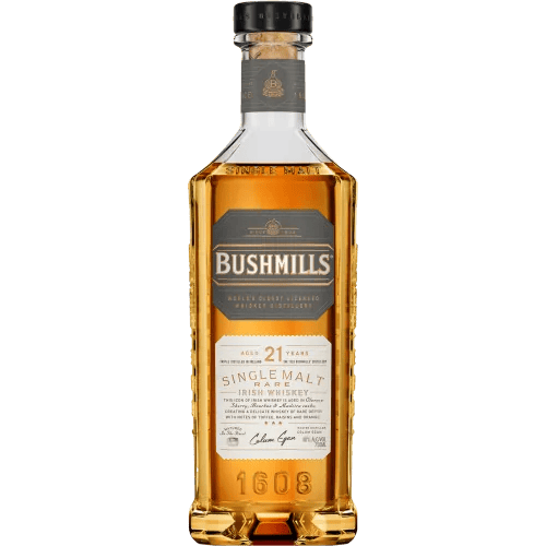 Bushmills 21 Year Old Single Malt Irish Whiskey 750 ml