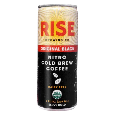 Rise Brewing Co. - Original Black - Nitro Cold Bree Coffee 7 oz