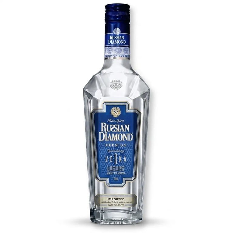 Russian Diamond Premium Vodka Blue Label (Liter)