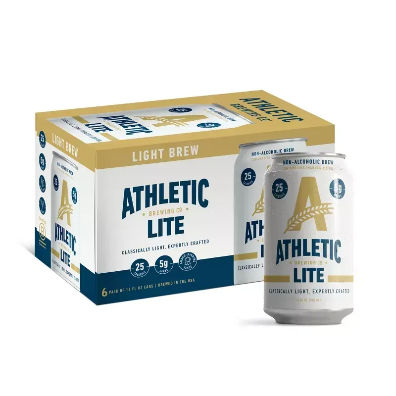 Athletic - Lite Brew - Non-Alcoholic Ale - 6 pack 12oz cans