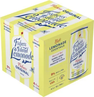 Fishers Island Original Lemonade 4 pack can