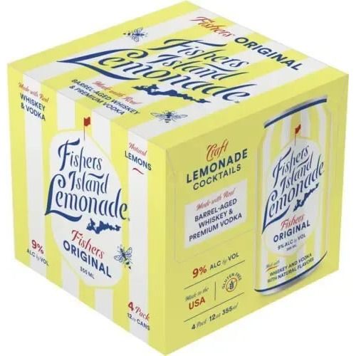 Fishers Island Original Lemonade 4 pack can