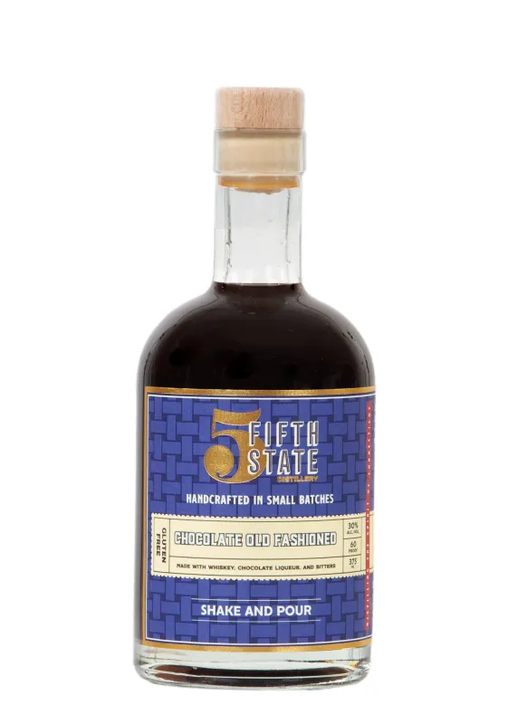 Fifth State Distillery Chocolate Old Fashioned Cocktail 375 ml