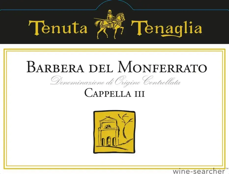 Tenuta Tenaglia Barbera del Monferrato Cappella III
