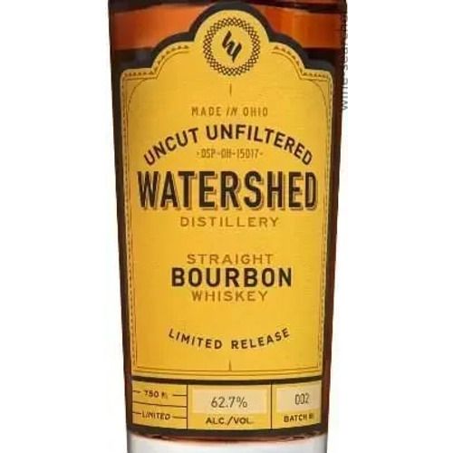 Watershed Distillery Uncut Unfiltered Bourbon Whiskey 750 ml