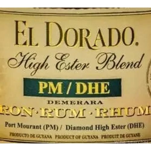 El Dorado PM/DHE High Ester Blend Rum (750 ml)