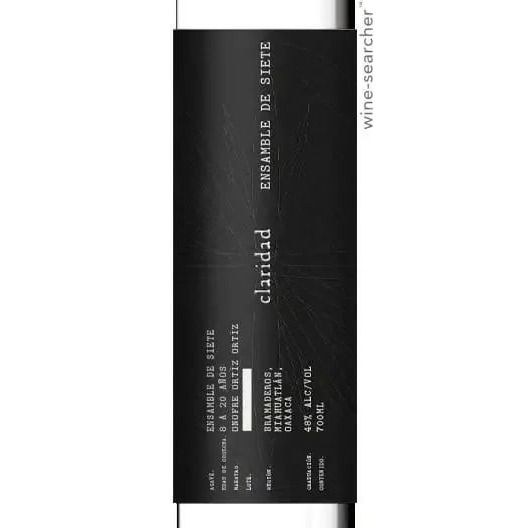 Claridad Ensamble de Siete Mezcal 700 ml