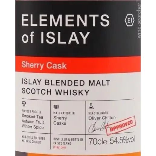 Elements of Islay Sherry Cask Blended Malt Scotch Whisky 700 ml