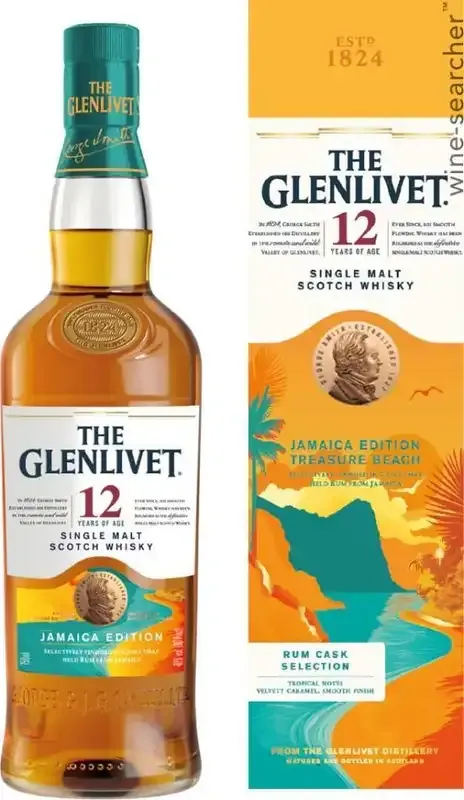 The Glenlivet 12 Years Old Single Malt Scotch Whisky Jamaica Edition (750 ml)