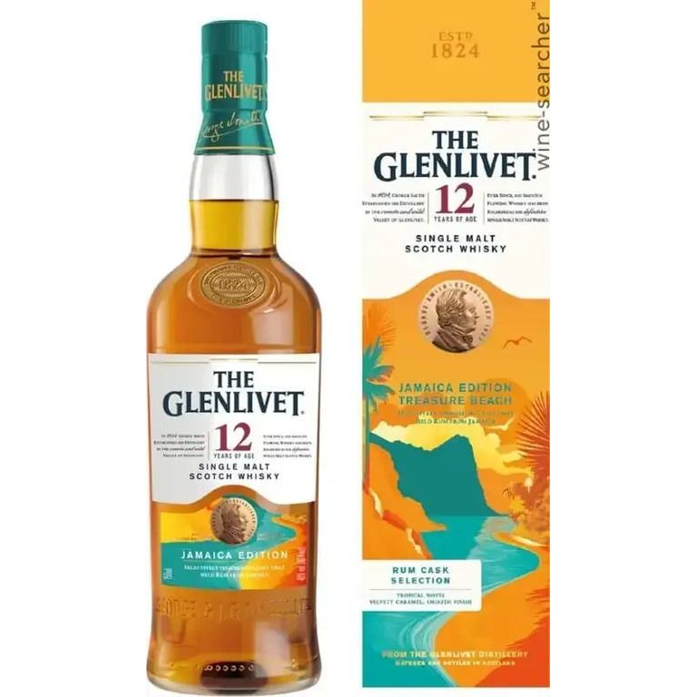The Glenlivet 12 Years Old Single Malt Scotch Whisky Jamaica Edition (750 ml)