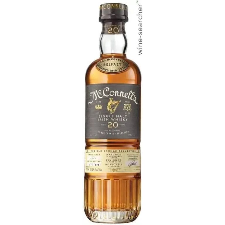 McConnell's 20 Year Old Single Malt Irish Whiskey 700 ml