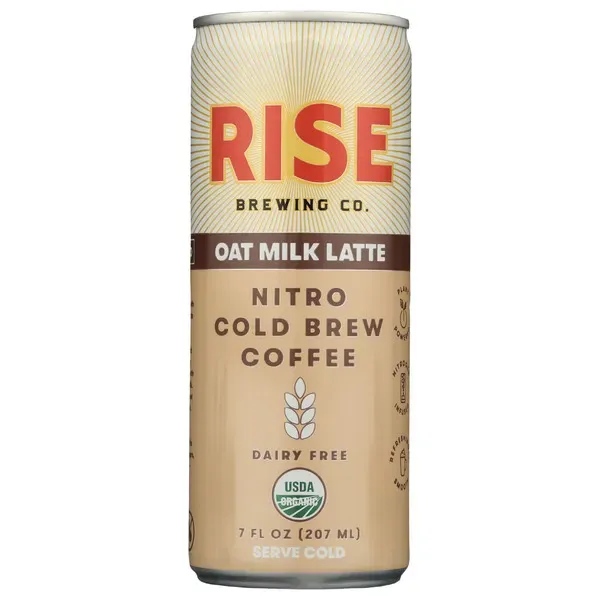Rise Brewing Co. - Oak Mile Latte - Nitro Cold Bree Coffee 7 oz