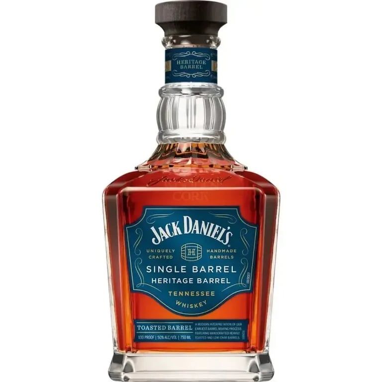 Jack Daniel's Heritage Barrel Toasted Whiskey (750 ml)