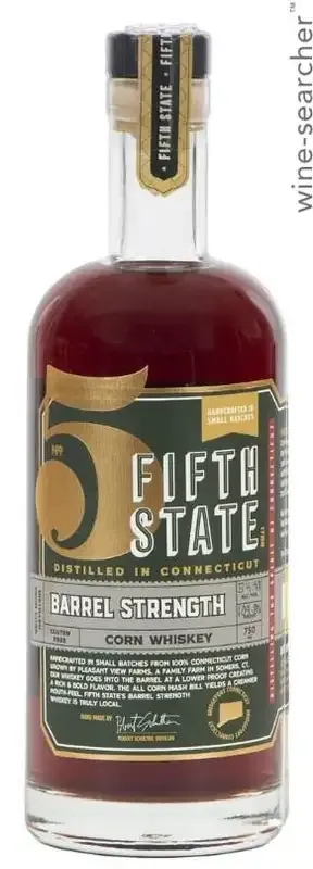 Fifth State Distillery Barrel Strength Whiskey 750 ml