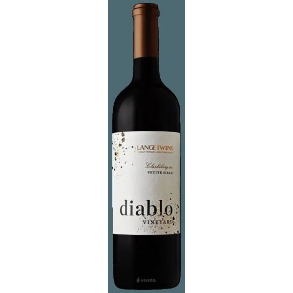 LangeTwins Diablo Vineyard Petite Sirah 2018 (750 ml)