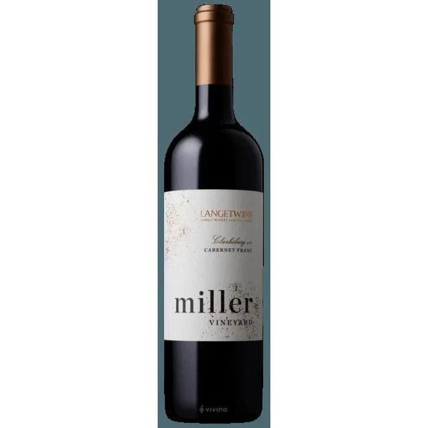 LangeTwins Miller Vineyard Cabernet Franc 2018 (750 ml)