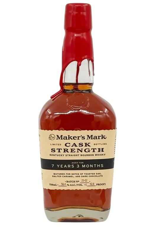 Maker's Mark Cask Strength Bourbon Whiskey Batch 25-02 (750 ml)
