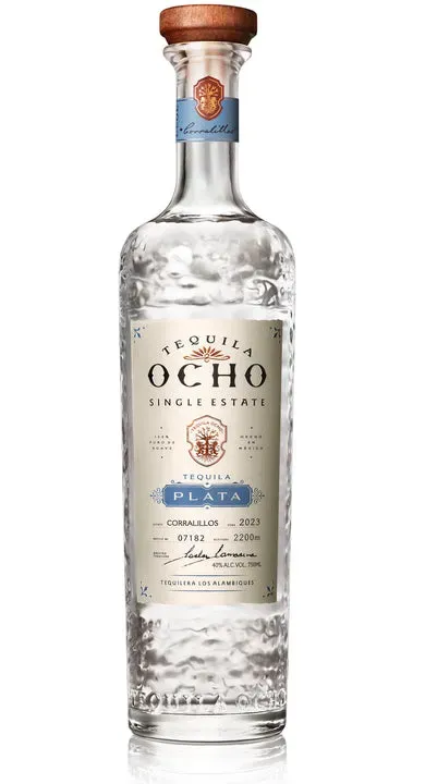 Tequila Ocho - Single Estate - Plata Tequila - 750 ml