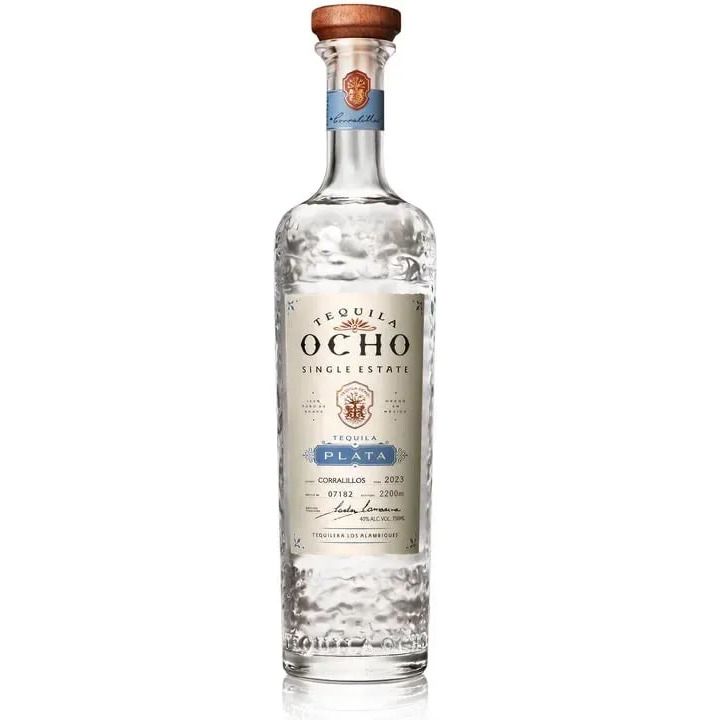 Tequila Ocho - Single Estate - Plata Tequila - 750 ml