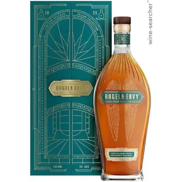 Angel's Envy Cellar Collection 005 French Oak Extra Anejo Tequila Barrel Finish Straight Rye Whiskey (750 ml)