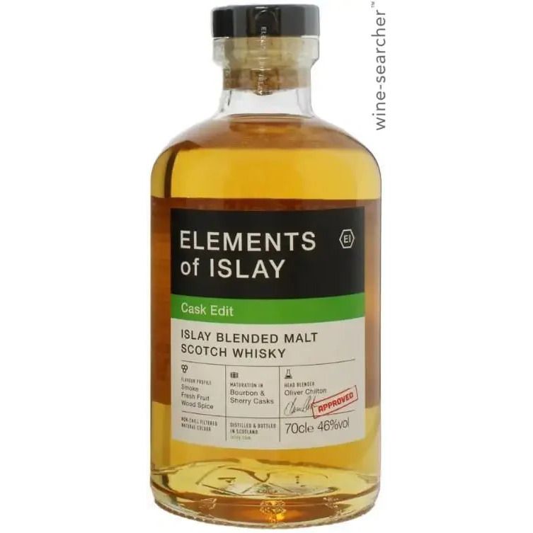 Elements of Islay Cask Edit Blended Malt Scotch Whisky 700 ml