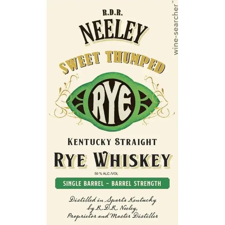 Neeley Family Distillery R.D.R. Neeley Sweet Thumped Straitght Rye Whiskey (750 ml)