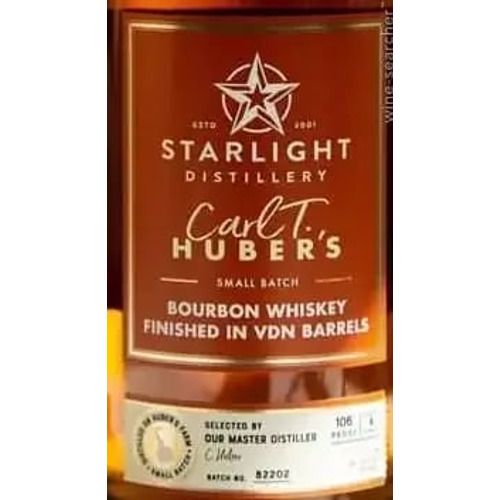 Starlight Distillery Carl T. VDN Finish Bourbon Whiskey 750 ml