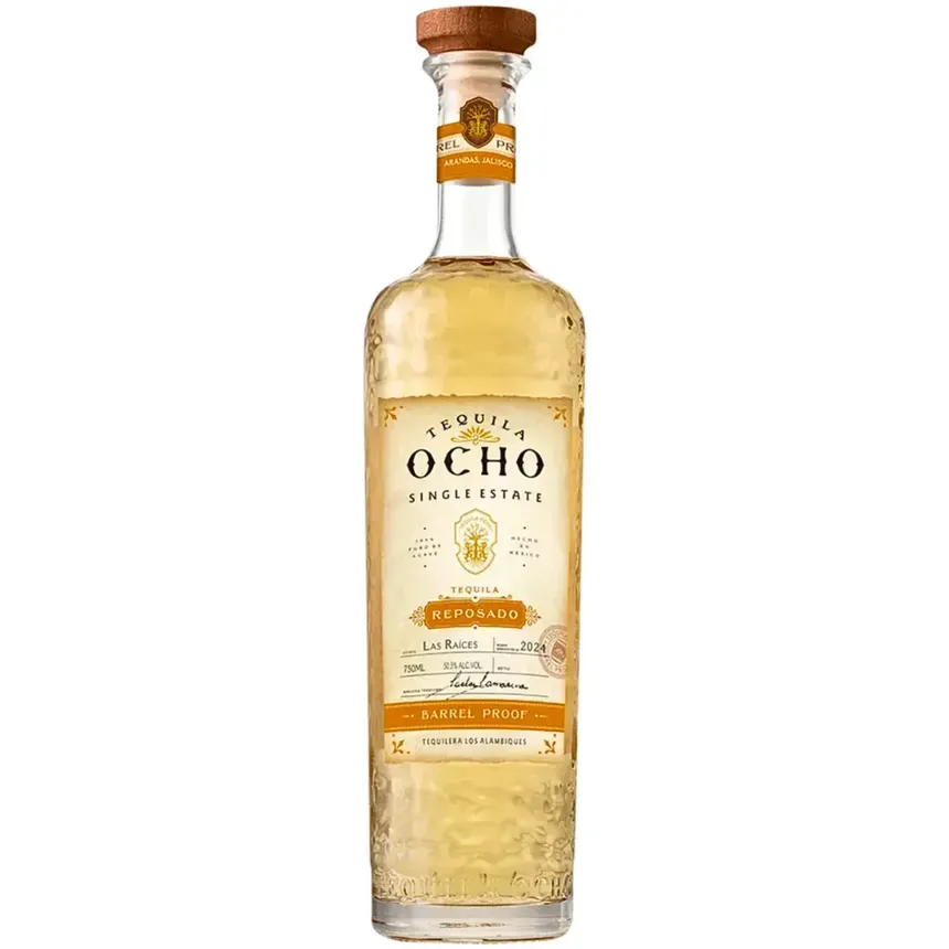 Tequila Ocho - Single Estate - Reposado Barrel Proof Tequila - 750 ml