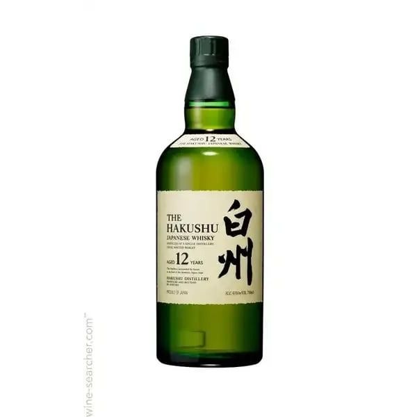 The Hakushu 12 Year Single Malt Japanese Whisky (750 ml)