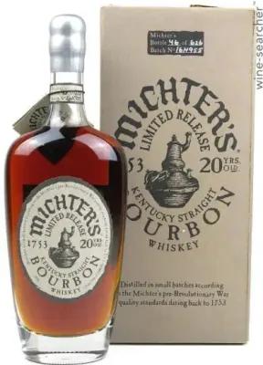 Michter's 20 Years Old Limited Release-Single Barrel Bourbon Whiskey (750 ml)