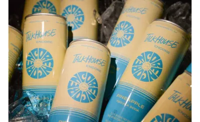 Talkhouse Encore Pineapple Tequila Soda 4 can