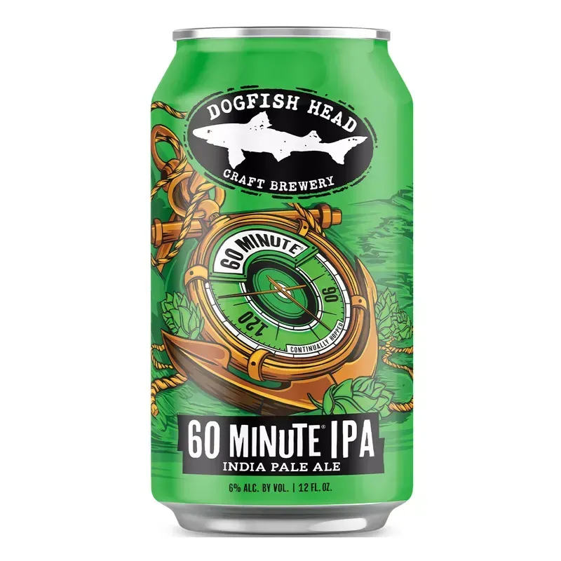 Dogfish Head - 60 Minute IPA - 6 pack cans