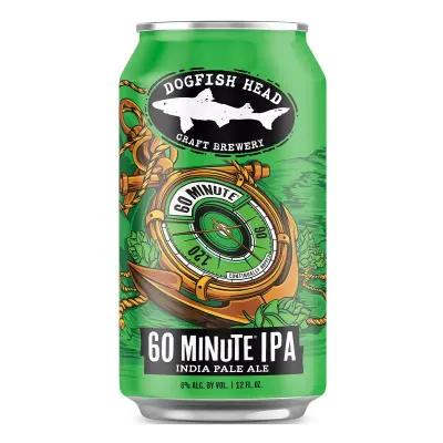 Dogfish Head - 60 Minute IPA - 6 pack cans