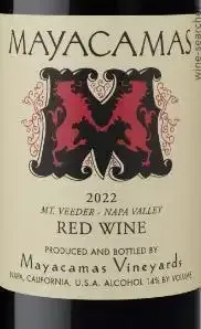 Mayacamas Vineyards Red Wine 2022 (750 ml)