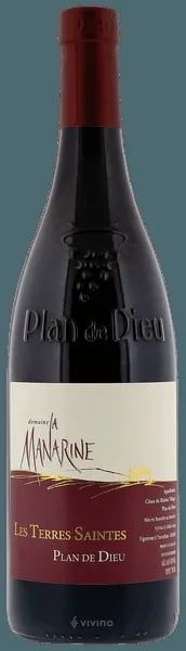 La Manarine Cotes du Rhone Villages Plan de Dieu Les Terres