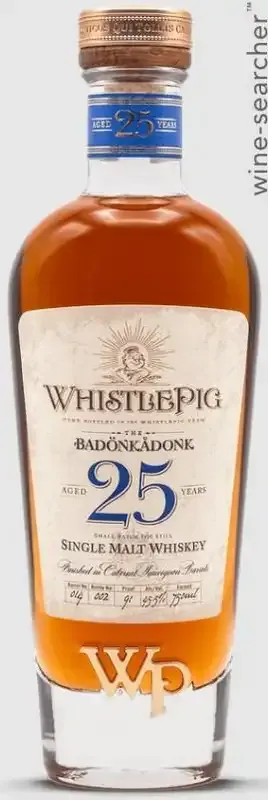 WhistlePig 'The Badonkadonk' 25 Year Old Single Malt Whiskey 750 ml