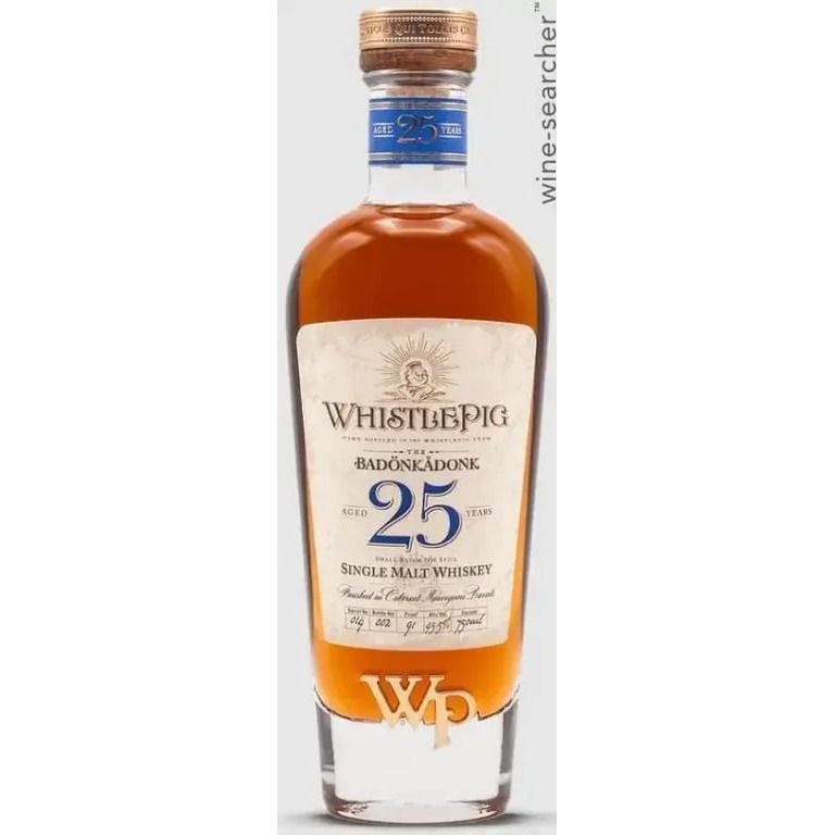 WhistlePig 'The Badonkadonk' 25 Year Old Single Malt Whiskey 750 ml