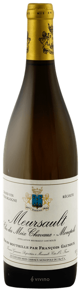 Domaine François Gaunoux Monopole Meursault 'Clos de Meix Chavaux' 2022 (750 ml)