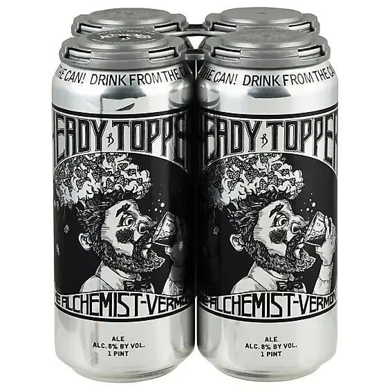 The Alchemist  - Heady Topper - Double IPA - 4 pack 16oz can