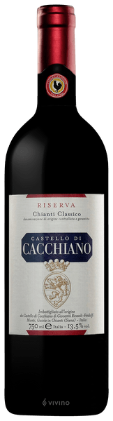 Cacchiano Riserva Chianti Classico 2020 (750 ml)