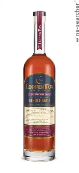 The Copper Fox Distillery Apple Brandy Barrel Finish Single Malt Whisky 750 ml