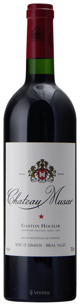 Château Musar Rouge (Gaston Hochar) 2018 (750 ml)