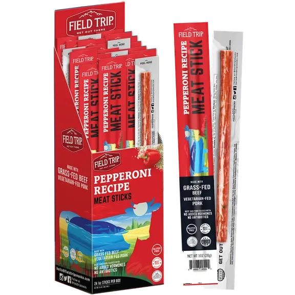 Field Trip Pepperoni Meat Sticks