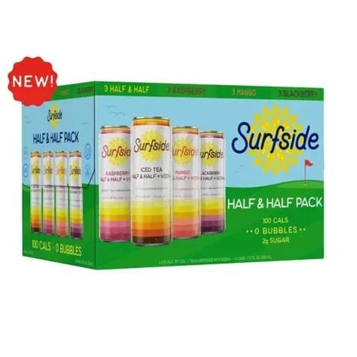 Surfside - Half &amp; Half Pack Variety - 8 pack cans