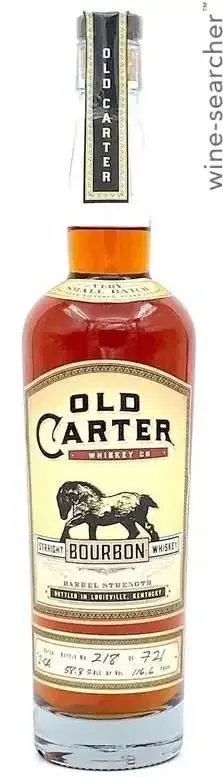 Old Carter Whiskey Co. Very Small Batch Straight Bourbon Whiskey (750 ml)